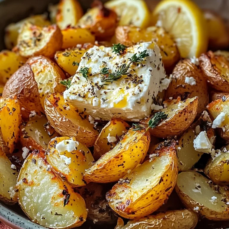 Délicieuses pommes de terre rôties