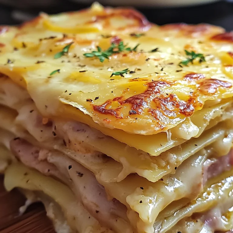 Lasagnes de Pommes de Terre Gourmandes