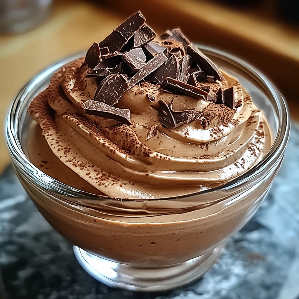 Mousse Mascarpone au Chocolat