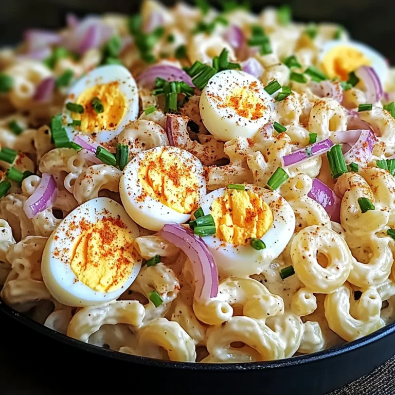 Pâtes crémeuses aux œufs