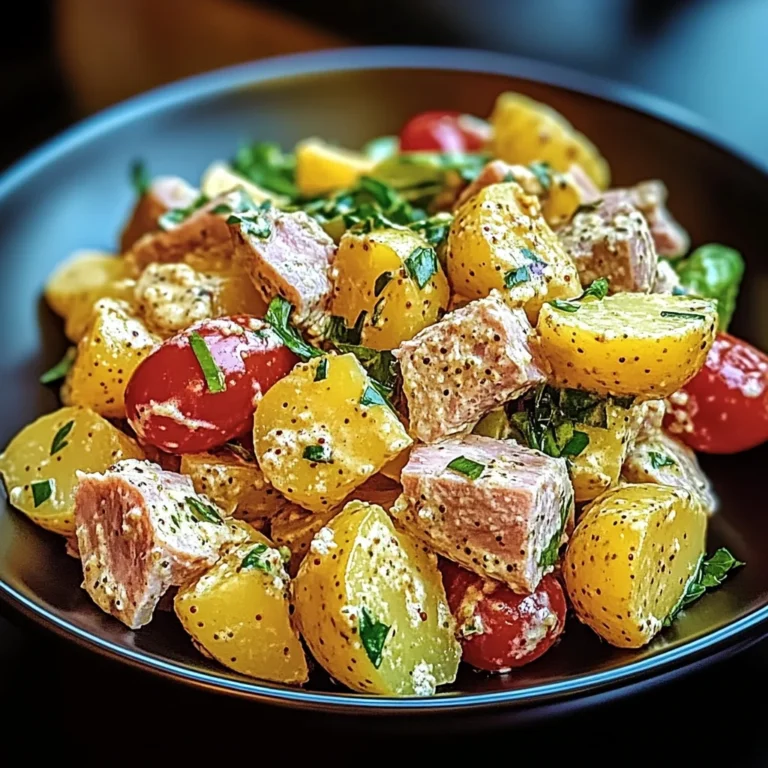 Salade de Pommes de Terre au Thon