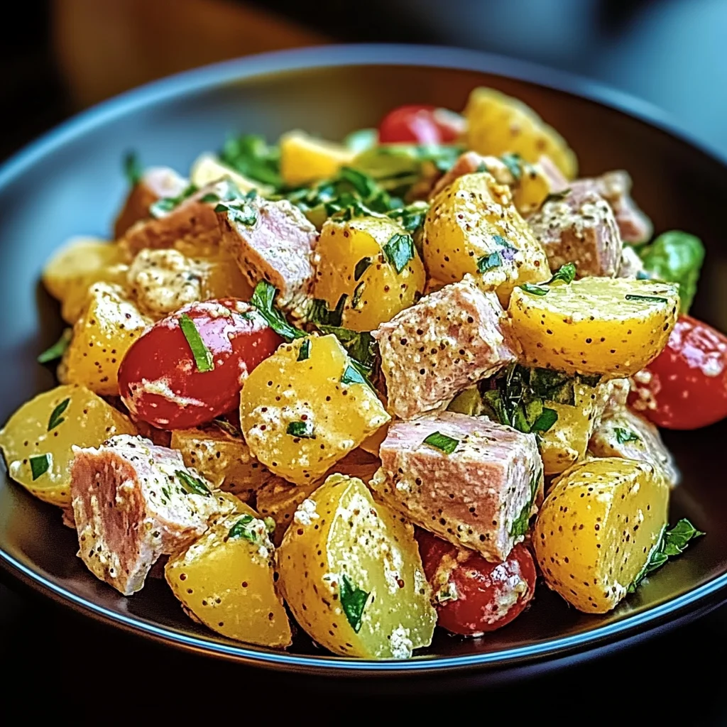 Salade de Pommes de Terre au Thon