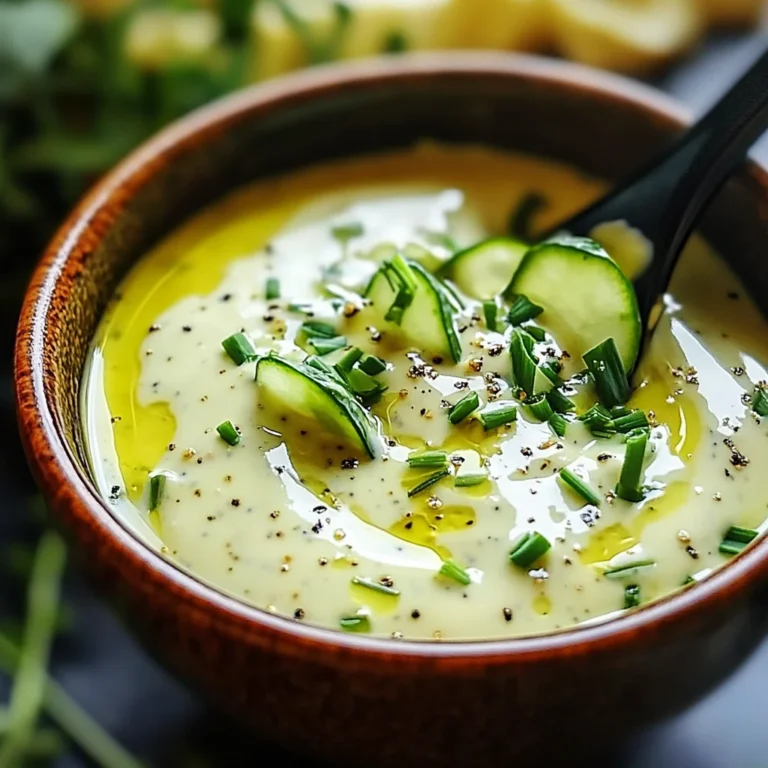 Sauce Légère pour Salades et Crudités