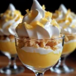 Verrines Citron & Meringue Croquante