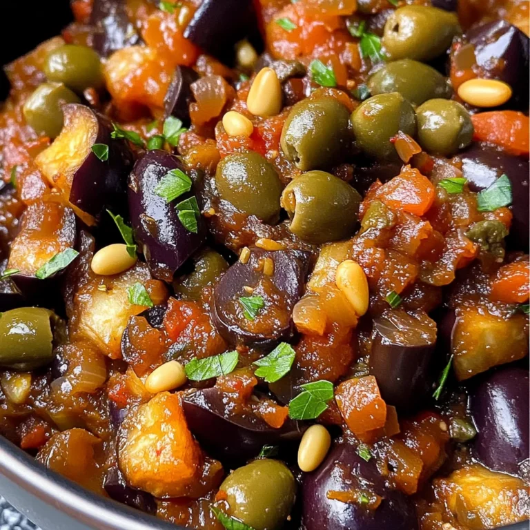 Caponata sicilienne authentique