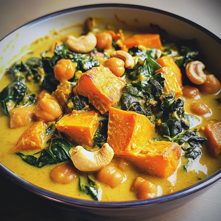 Curry végétarien coloré et nutritif