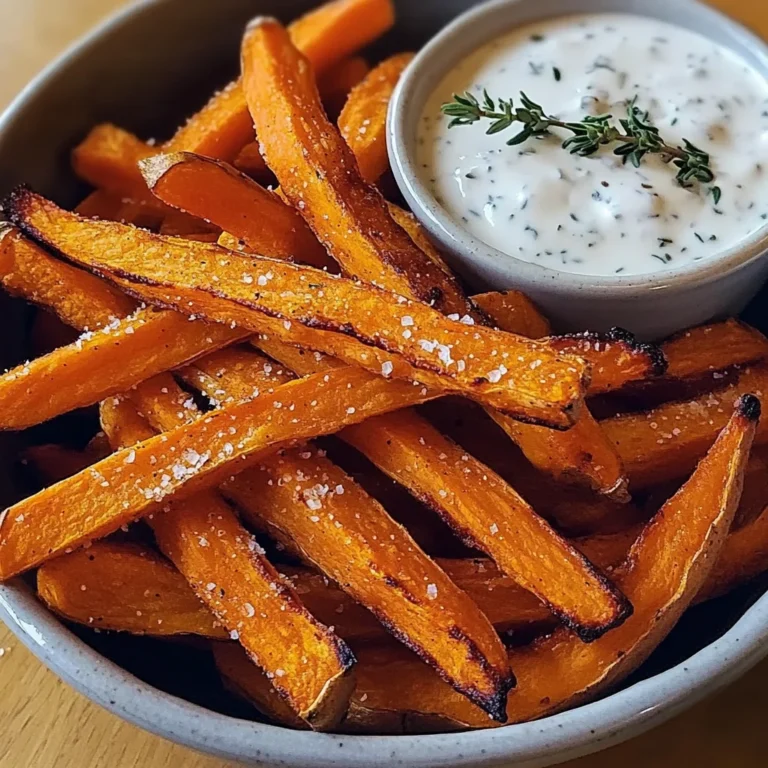Frites légères et croustillantes