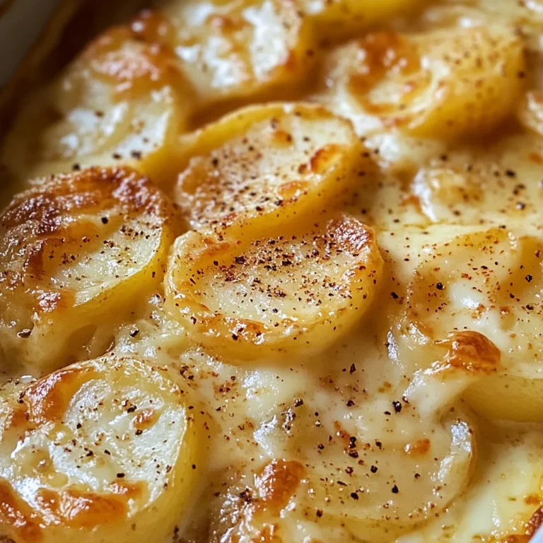 Gratin de pommes de terre crémeux