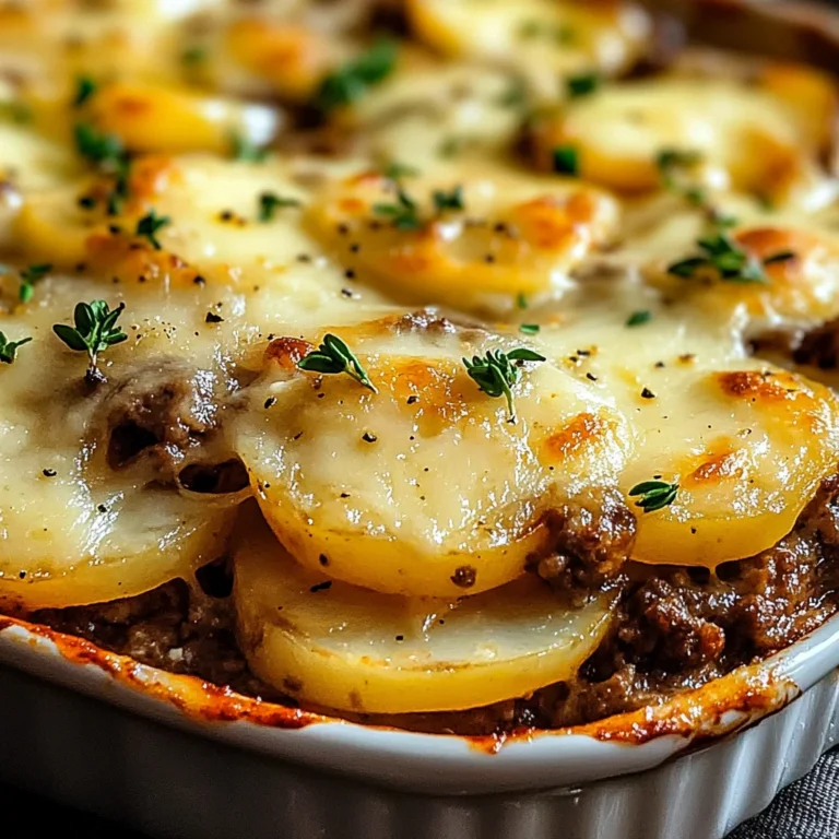 Gratin réconfortant et savoureux