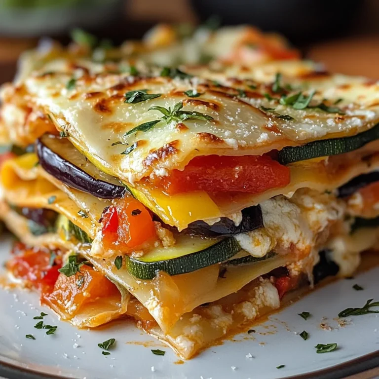 Lasagnes aux légumes d'été