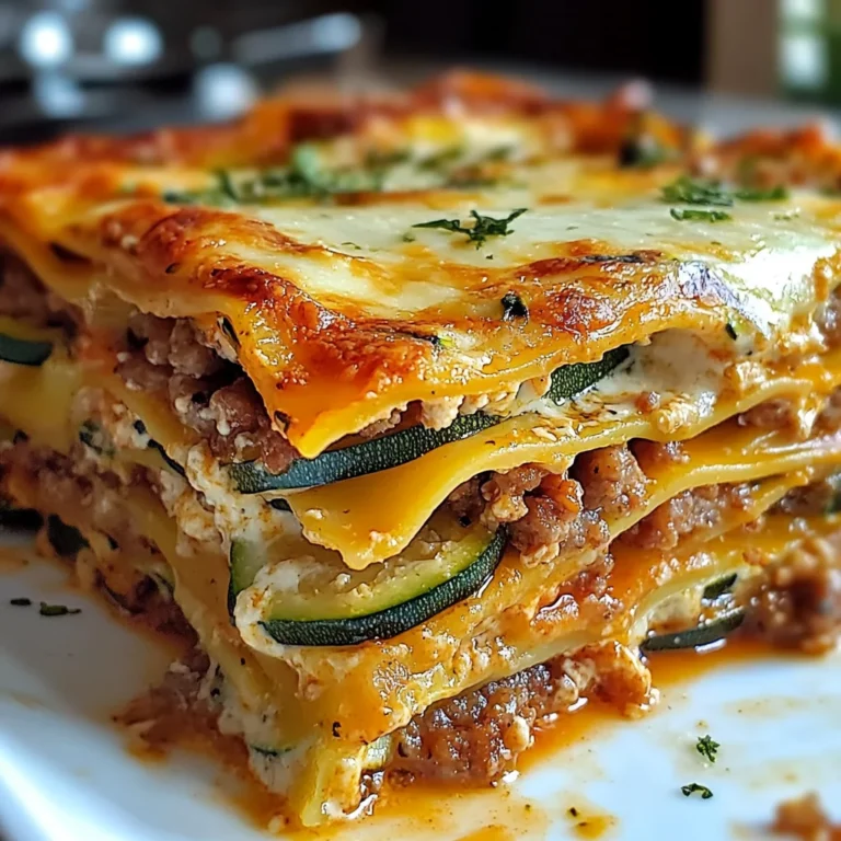 Lasagnes courgettes chair à saucisse