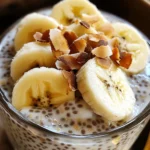 Pudding chia banane healthy