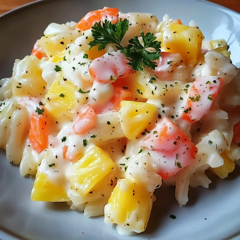 Salade Alaska fraîche et savoureuse